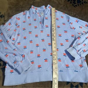 Hanna Andersson Purple Red Rose Girls Size 150 (12) Longsleeve Shirt.